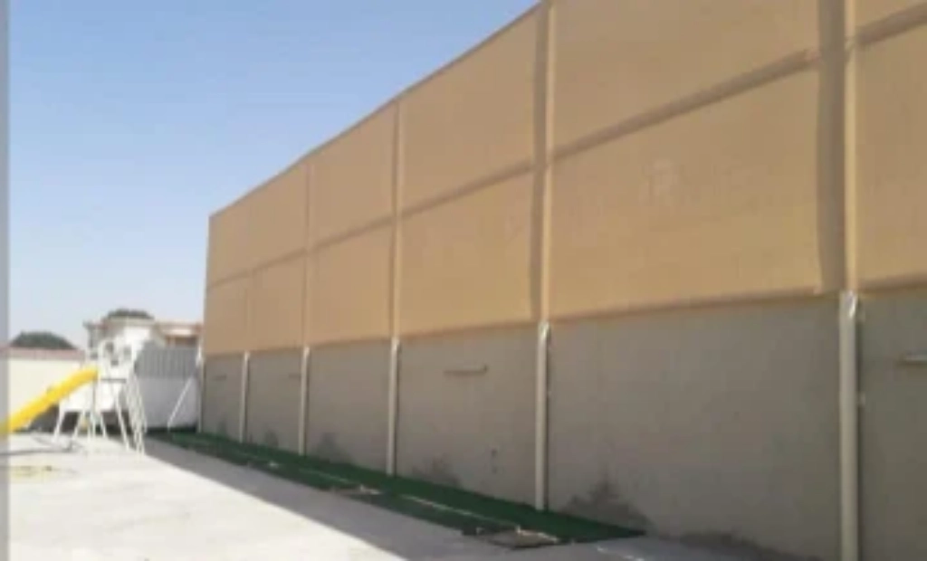 سواتر حديد وقماش 